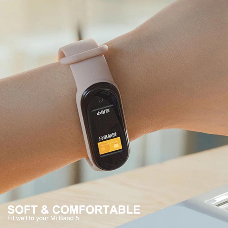 Ремешок силиконовый для Xiaomi Mi Band 6 5 4 3 сменный спортивный браслет смарт-часов MiBand |