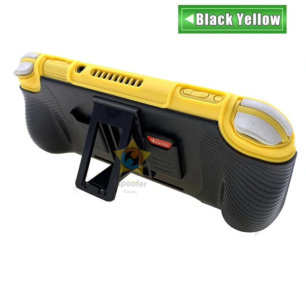 Мягкий ТПУ чехол 2 в 1 для Nintendo Switch Lite защитный чехол-подставка Mini консоль оболочка