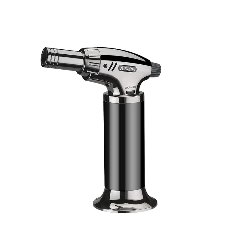 Три турбо металлические газовые зажигалки аксессуары для курения ветрозащитные