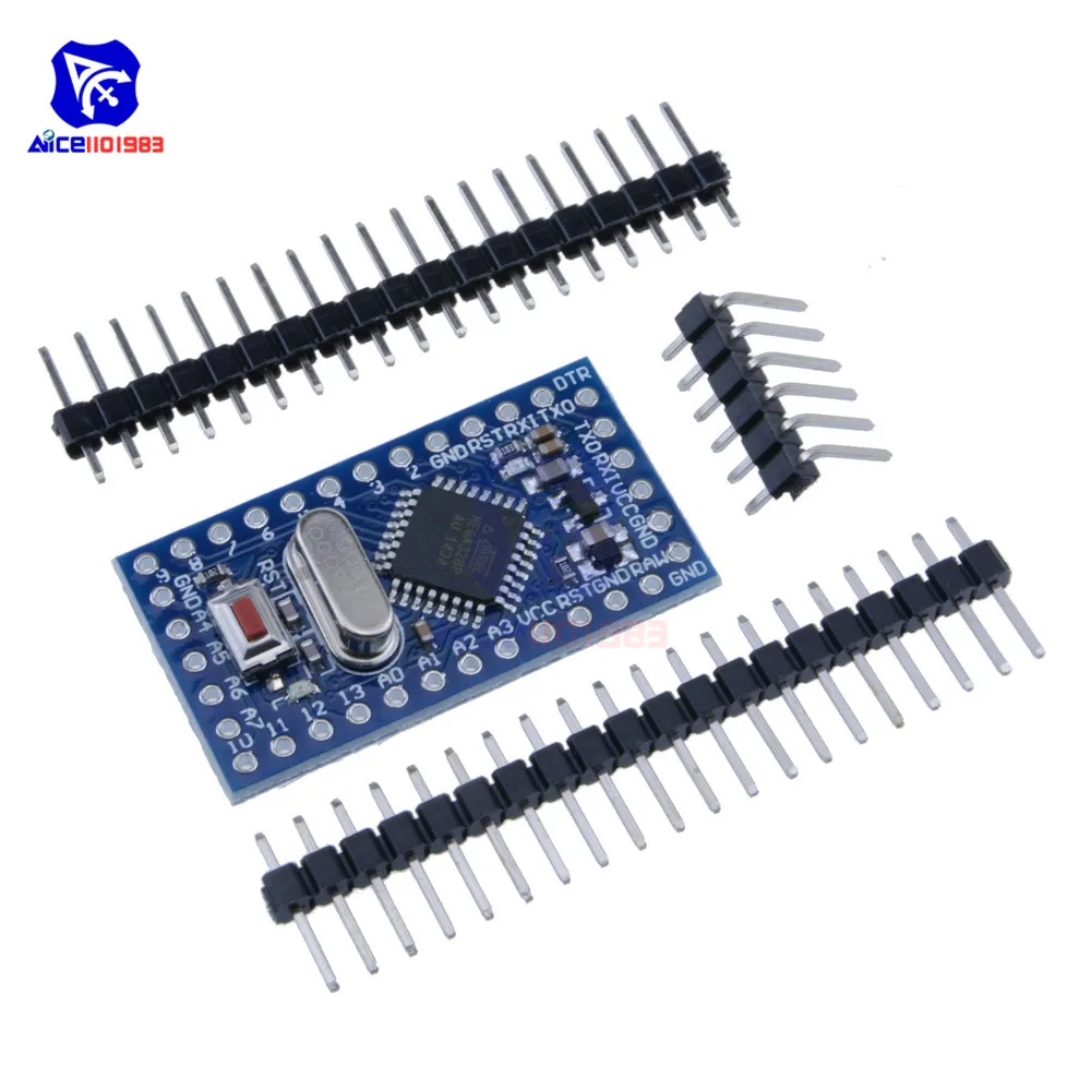 Diymore Pro Mini 5V кварцевый генератор ATMEGA328 Модульная плата расширения для Arduino |