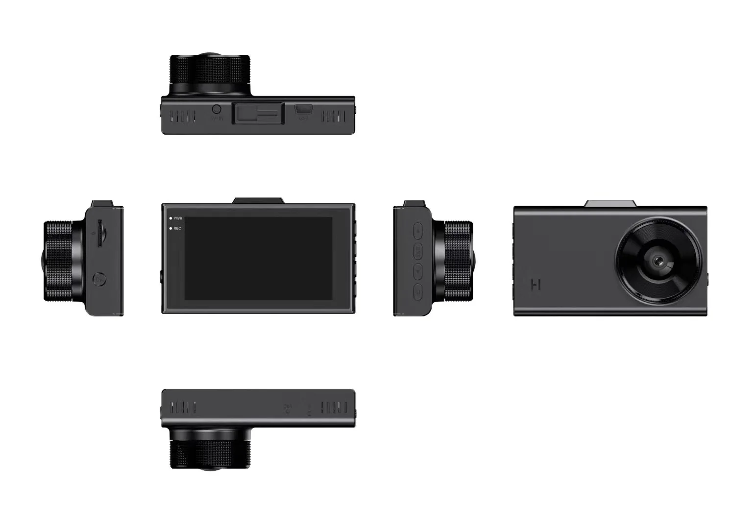 Video Recorder Car DVR Driving Rear View Camera 1080P Sony IMX335 Hidden Type LCD 170° | Автомобили и мотоциклы