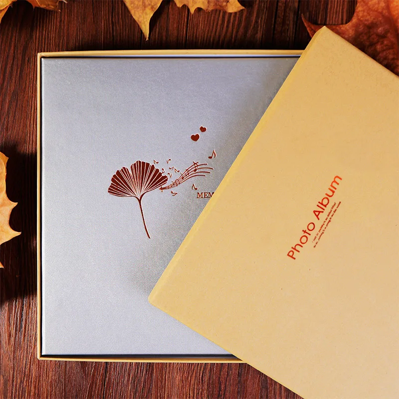 

The new pearl-skinned DIY album album 20 pages of high-capacity self-adhesive film album family memorial album