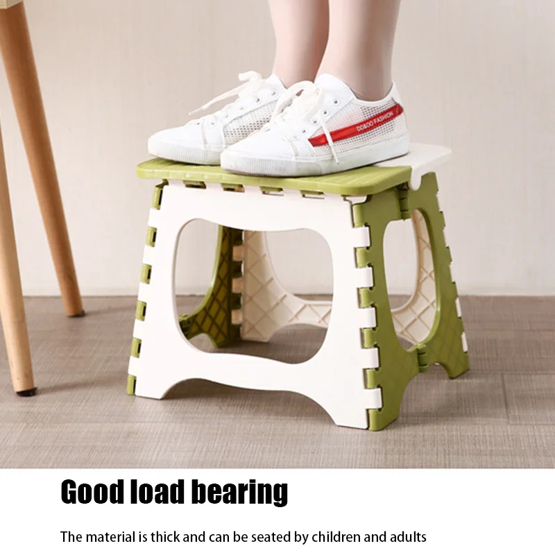 Plastic Multipurpose Folding Step Stool Home Train Outdoor Foldable Storage Convenient HYD88 | Мебель