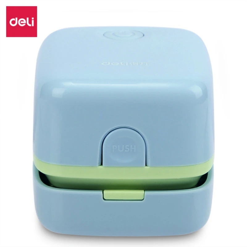 

Deli Desk Set Portable Desktop Cleaner Home Table Sweeper Mini Desk Vacuum Cleaner For School Classroom School Office Supplies