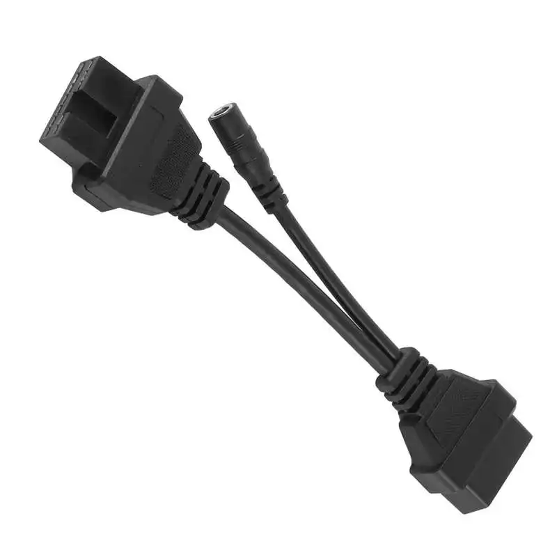 

automotive Adapter Auto Diagnostic Tool Diagnostic Adapter Cable 12 Pin OBD1 to 16 Pin OBD2 20cm/7.9in Fit for Mitsubishi