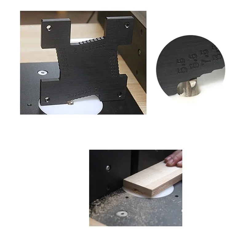 

2 PCS Woodworking Precision Router Table Saw Gauge Set Up Step Depth Gauge For Table Saw Router Table