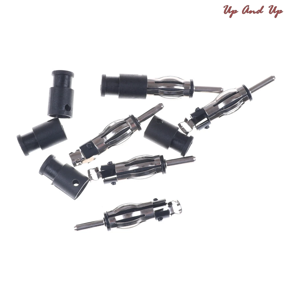 Антенный адаптер AM/FM для автомагнитолы 5 шт. штекер разъем черный - купить по