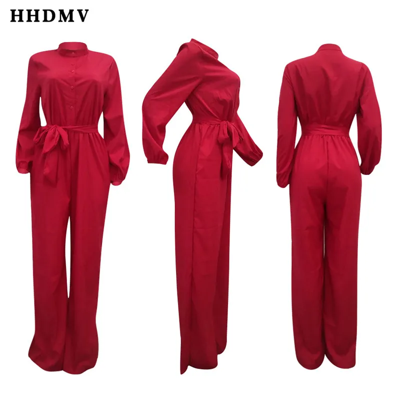 HHDMV CM602 повседневные коммутационные стильные комбинезоны с длинными рукавами однобортное украшение спинки стула однотонные комбинезоны длинные штаны