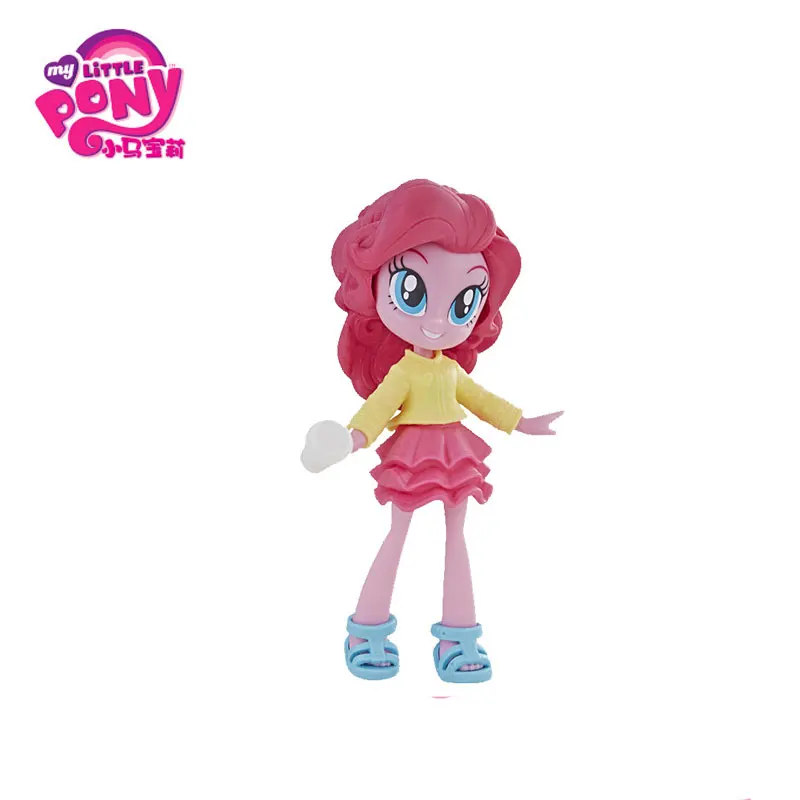 My Little Pony, 10 см, Эквестрия, для девочек, Мини-куклы, фигурка, коллекция, модель, куклы, игрушки для девочек - Цвет: pinkie pie10cm