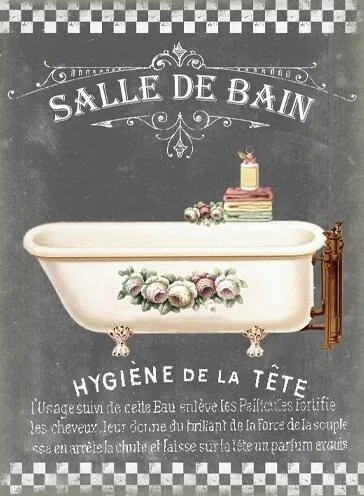 Картина на холсте винтажная в викторианском стиле абстрактные потертые принты