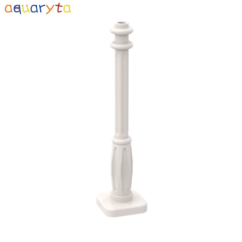 Детали для сборки Aquarysta, 10 шт., детали 2x2x7, совместимые с лампстолбами, 2039, «сделай сам», образовательные элементы, игрушка, подарок для детей