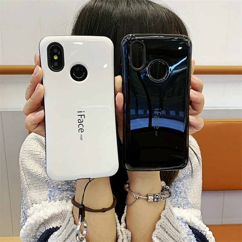 Ударопрочный чехол Iface Mall для Xiaomi Mi 9 Mi8 Mi6 с полной защитой пластиковый
