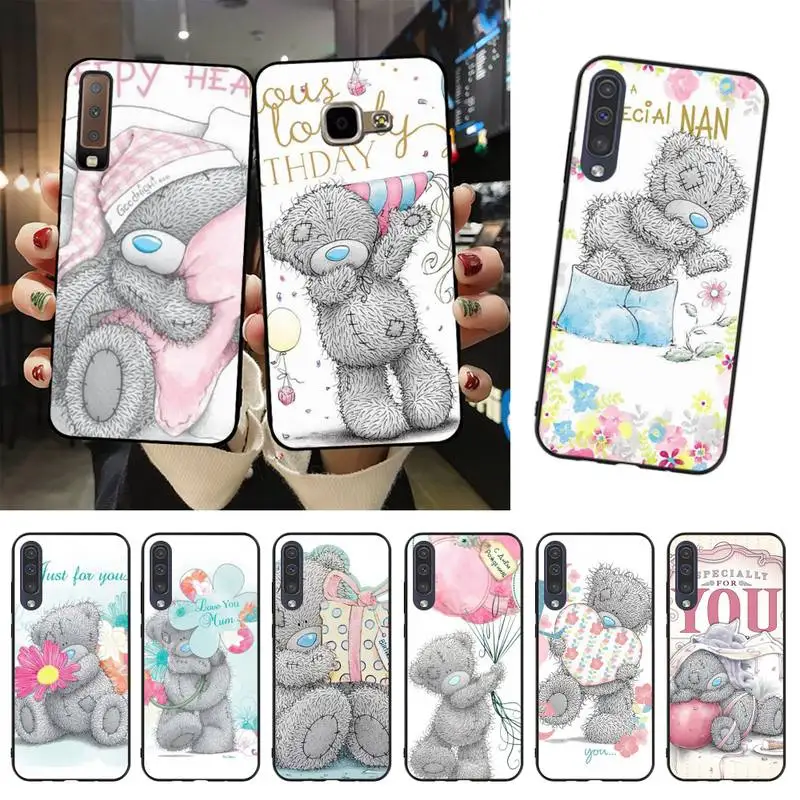 Чехол для телефона HTXian Teddy Me To You Bear мягкий чехол Samsung A51 A71 A40 A50 A70 A10 A20 A30 A6 A7 A8 A9 |