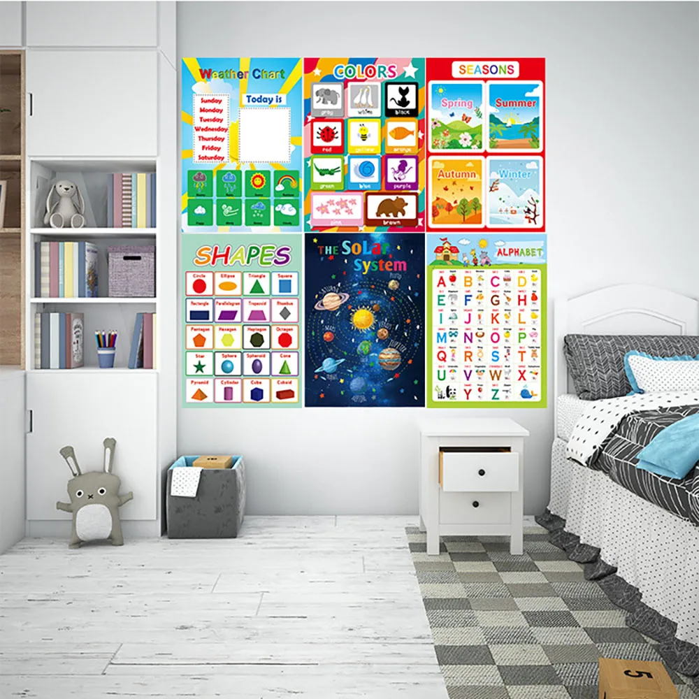 12 шт. Детские плакаты | Дом и сад