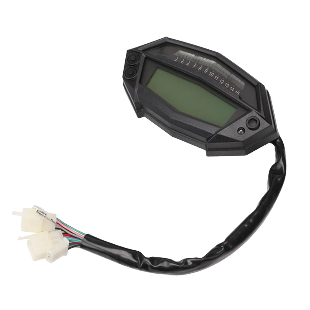 

Совершенно новый DC 12V LED Мотоцикл Тахометр одометр спидометр