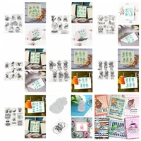 clear transparent stamps youth girls stay home doing exercise diy cosplay series theme for craft paper cards scrapbooking 2020