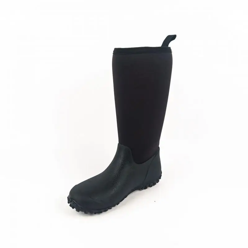

Rubber Boots Women High Black Rainboots Waterproof Shoes Nice Autumn/winter Female Vogue Rain Boots Shoes For Women For Rain