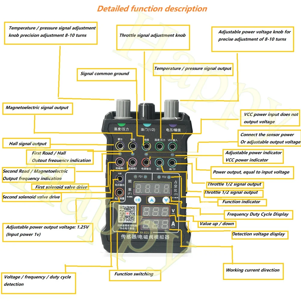 Новый Автомобильный датчик имитатор сигналов аналоговый соленоидный сигнал