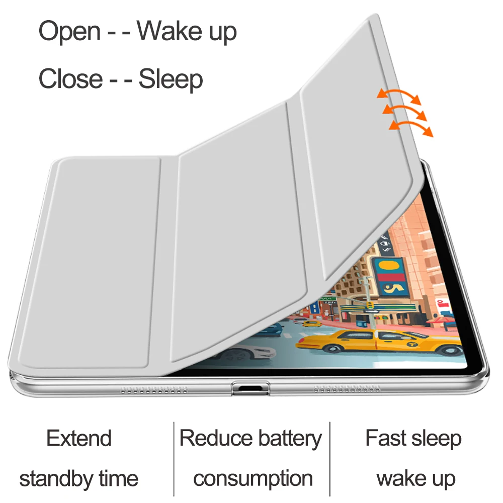 Чехол с карандашом для iPad Pro 11 дюймов чехол из искусственной кожи мягкий