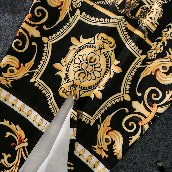 Новинка приходя Европейский Для женщин осенью детская с принтом юбка карандаш