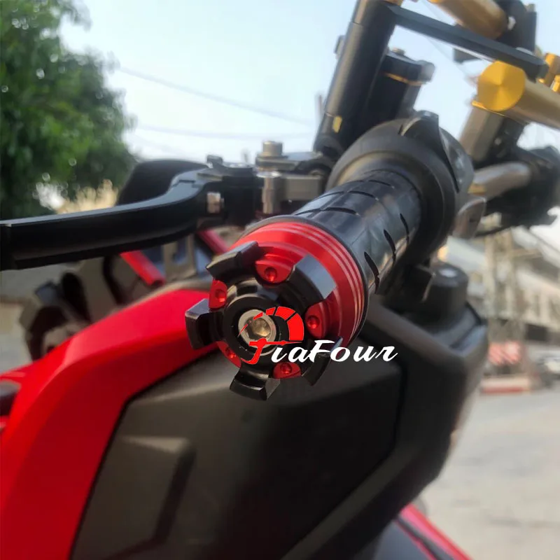 

Fit For HONDA ADV 150 2019-2020 Handlebar Grips Handle Bar Cap End Plugs
