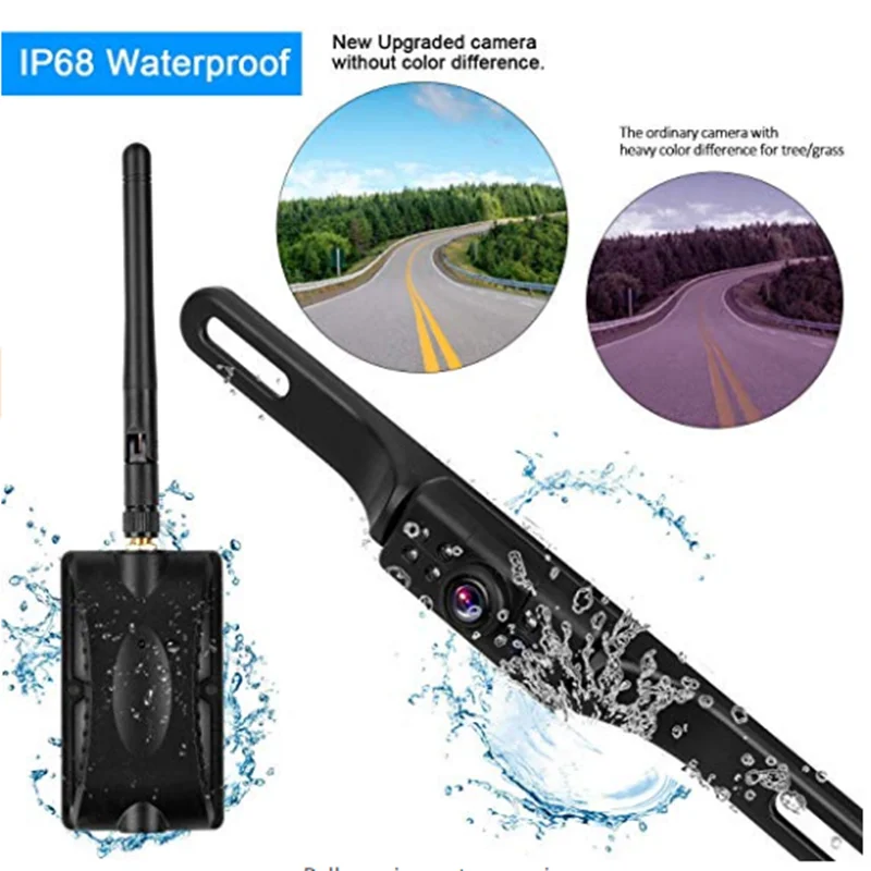 Автомобильный водонепроницаемый монитор системы заднего вида 4 3 &quotlcd HD ночного