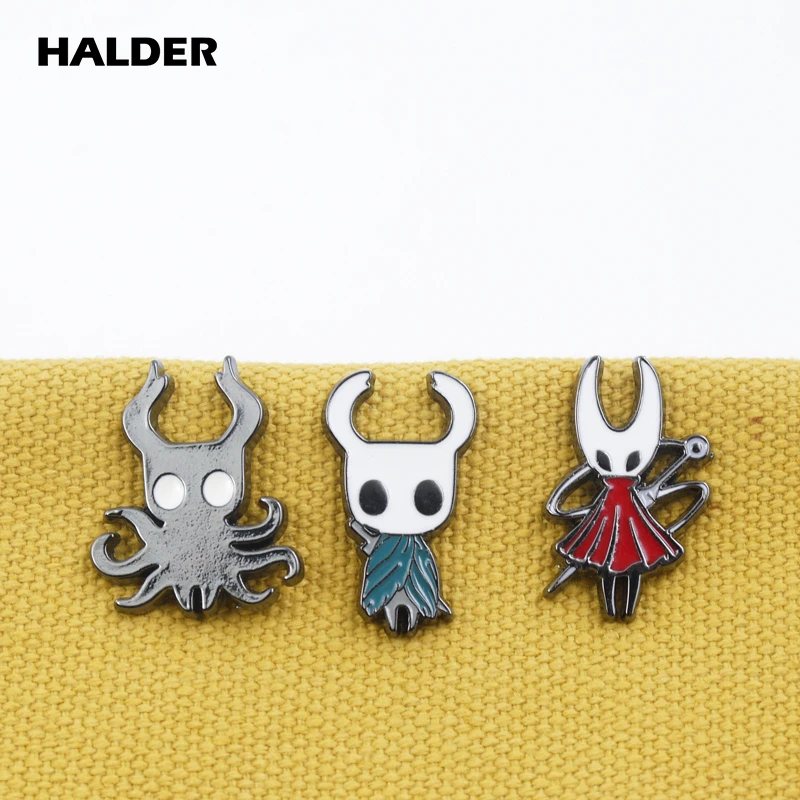 BR0010 HALDER игра полый рыцарь Мультфильм Тени модные украшения тени Броши Булавки нагрудные значки одежда аксессуары украшения подарок