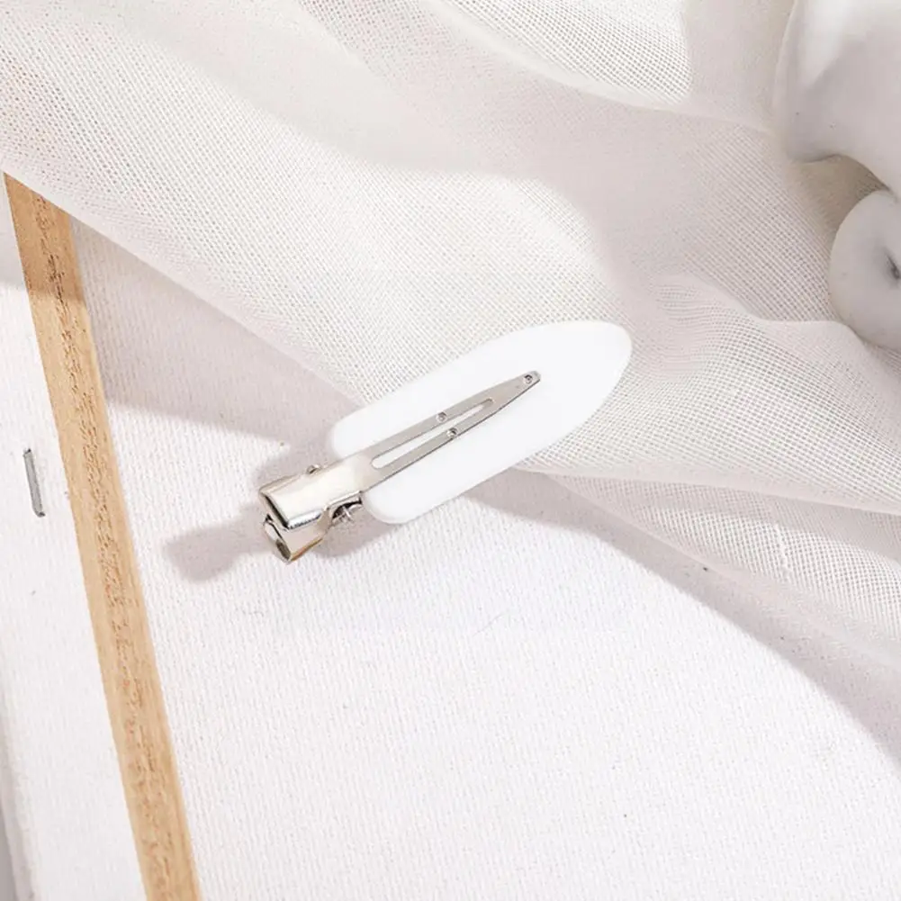 

Korean Fashion Color No Bend Seamless Hair Clips Fix Accessories Girls Hairpins Fringe Bangs Women Barrette Side O4y4