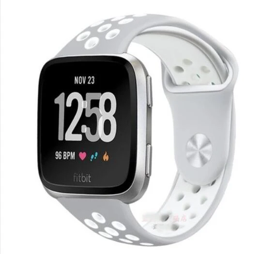 silver white 20 мм 22 мм спортивный силиконовый ремешок для samsung Galaxy active 2 42 46 gear 2 s2 s3 Neo Live zenwatch 1 2 Ticwatch 1 2 E pro ремешок - Цвет ремешка: silver white
