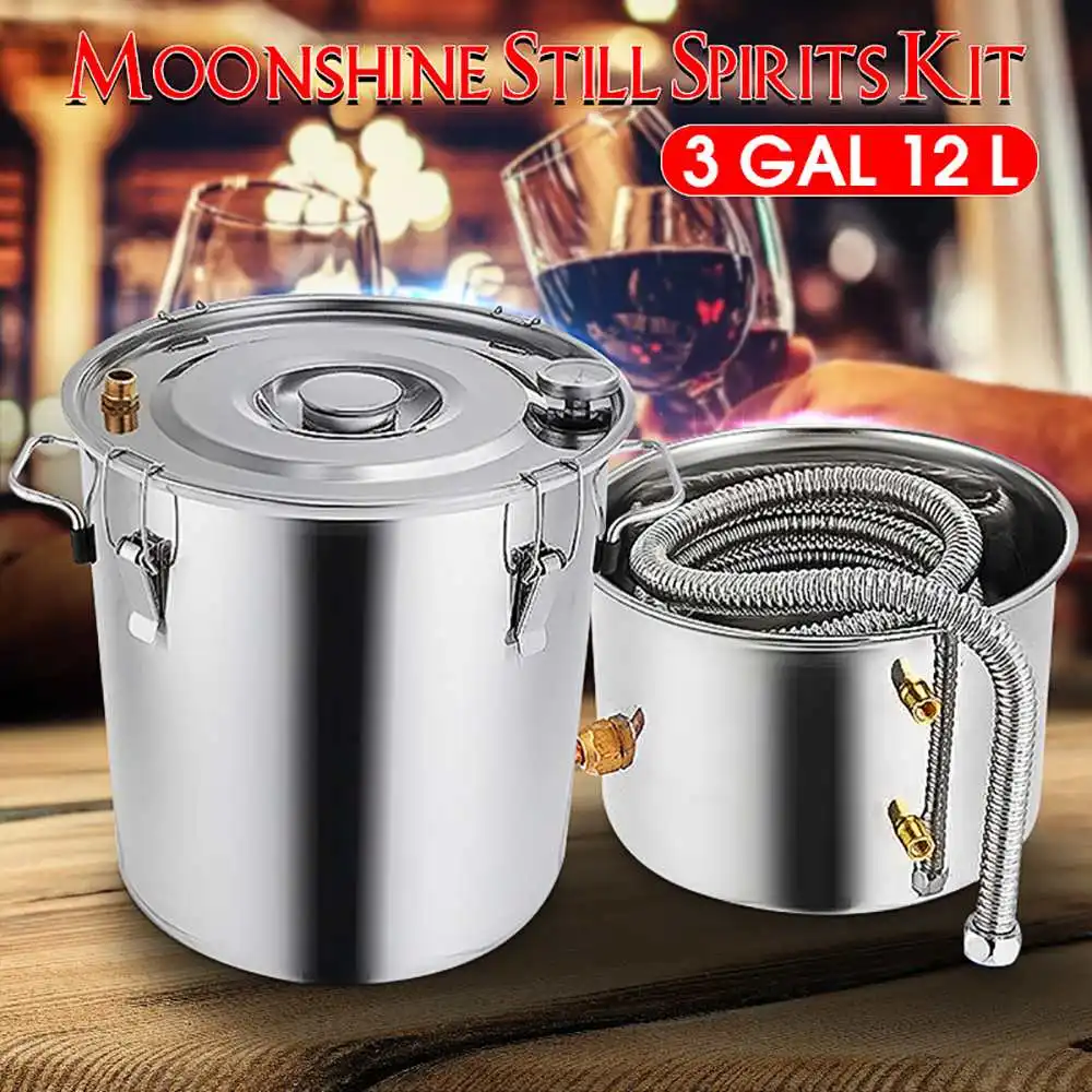 Дистиллятор для воды 12/20/30 л прочный нержавеющая сталь сделай сам домашний набор