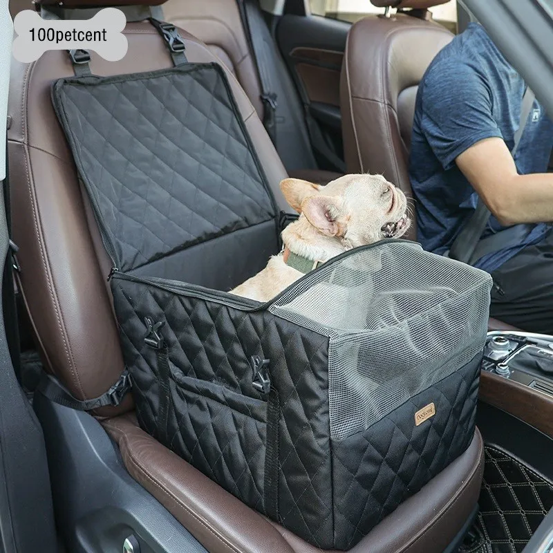 3 in 1 Travel Dog Car Seat Cover Dog Bed Folding Hammock Pet Carriers Bag for Cats Dogs Waterproof Puppy Handbag Cat Basket