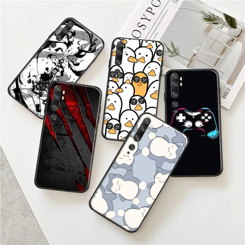 

Phone Case For Xiaomi Note 10 11 Lite Pro Ultra For Xiaomi Note 10 11 Lite Pro Carcasa Coque Funda Anime Cartoon Back Cover