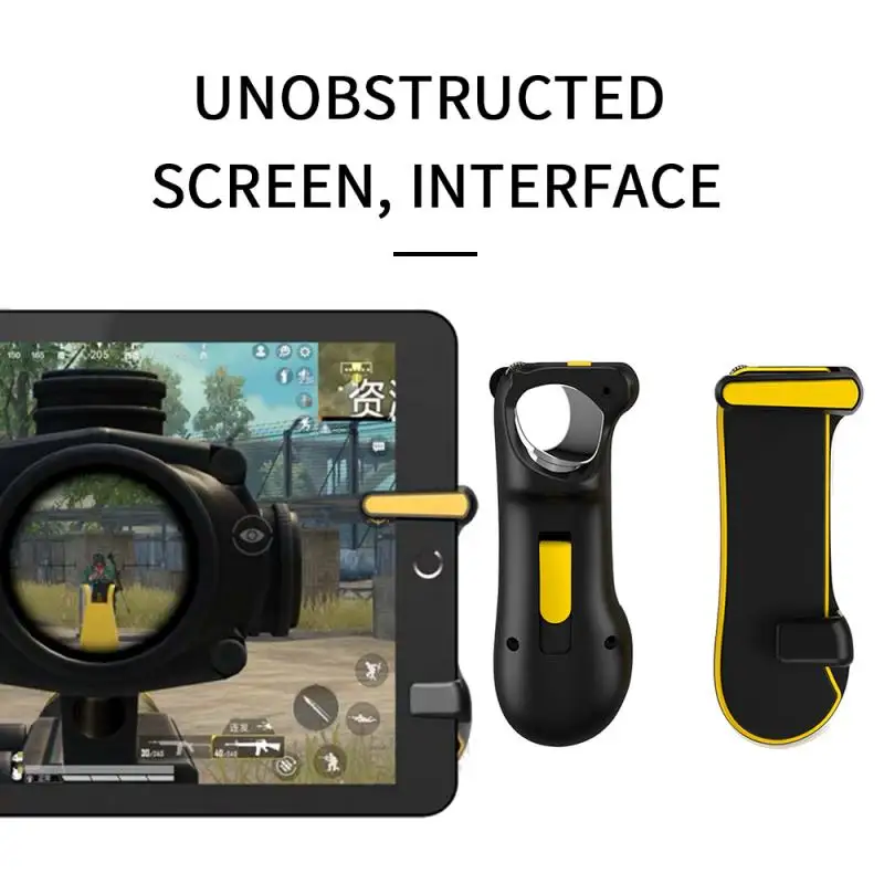 Триггерный контроллер PUBG для Ipad Tablet емкость L1R1 Кнопка огня прицела триггеры