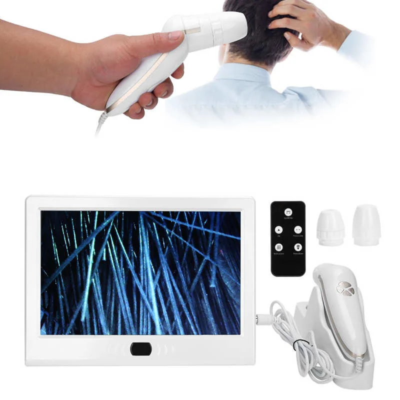 

13 inch skin analyzer, scalp tester, rechargeable hair follicle, facial skin moisture tester