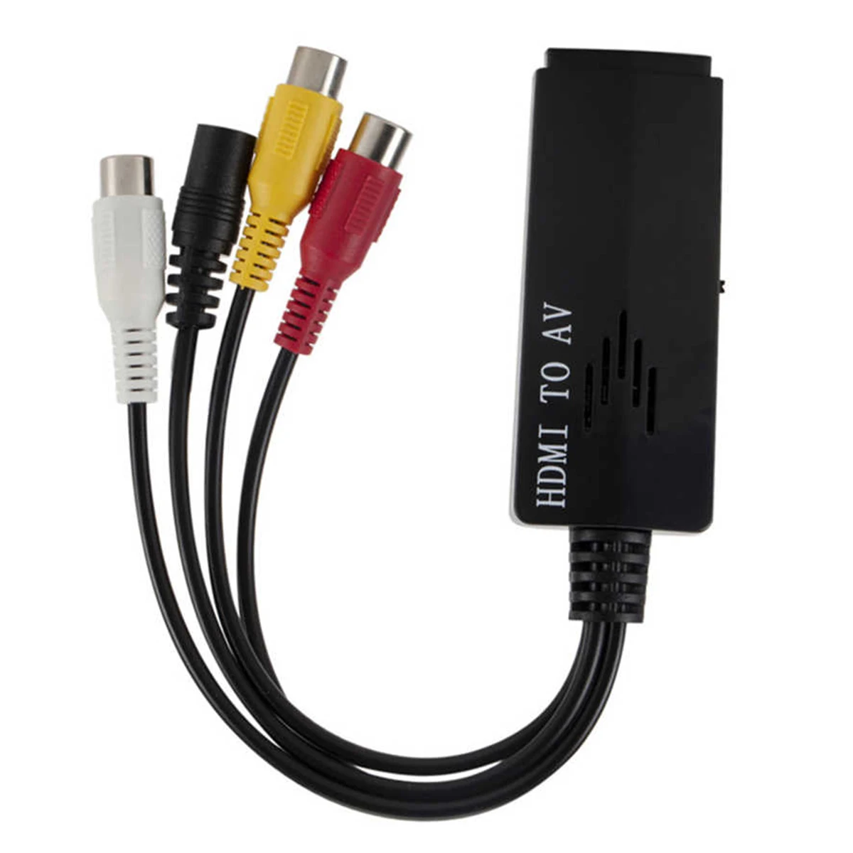 

17cm HDMI To 3RCA Adapter​ Converter Cable 1080P HDMI To AV Audio Cable Converter Adapters For TV VCR DVD Recorders