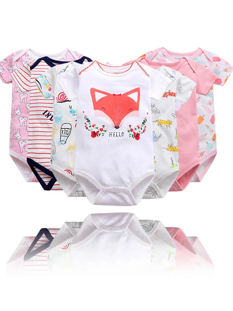 Для малышей и детей летняя футболка с короткими рукавами для маленьких девочек