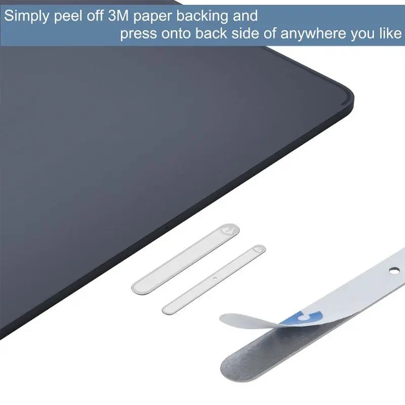 1 комплект клеящийся Магнитный металлическая пластина Стикеры для ручек крышка с