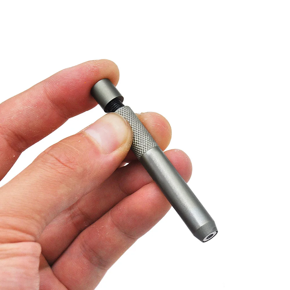 Металлическая трубка One Hitter Bat 78 мм/3 07 дюйма алюминиевая пружина курительная