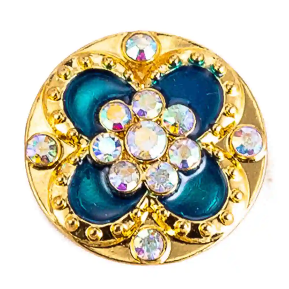 

20pcs New Snap Button Jewelry gold color Ginger metal 18mm Snap Buttons fit Snap Bracelet Bangles Button Jewelry