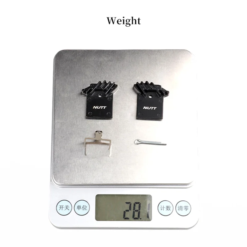 Велосипедные дисковые Тормозные колодки NUTT с охлаждением гидравлический
