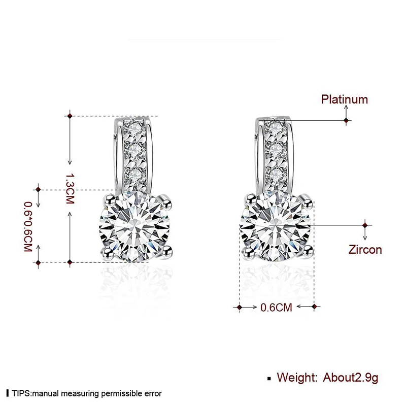 Модные Винтажные Ювелирные изделия 585 золотой цвет серьги-гвоздики для женщин