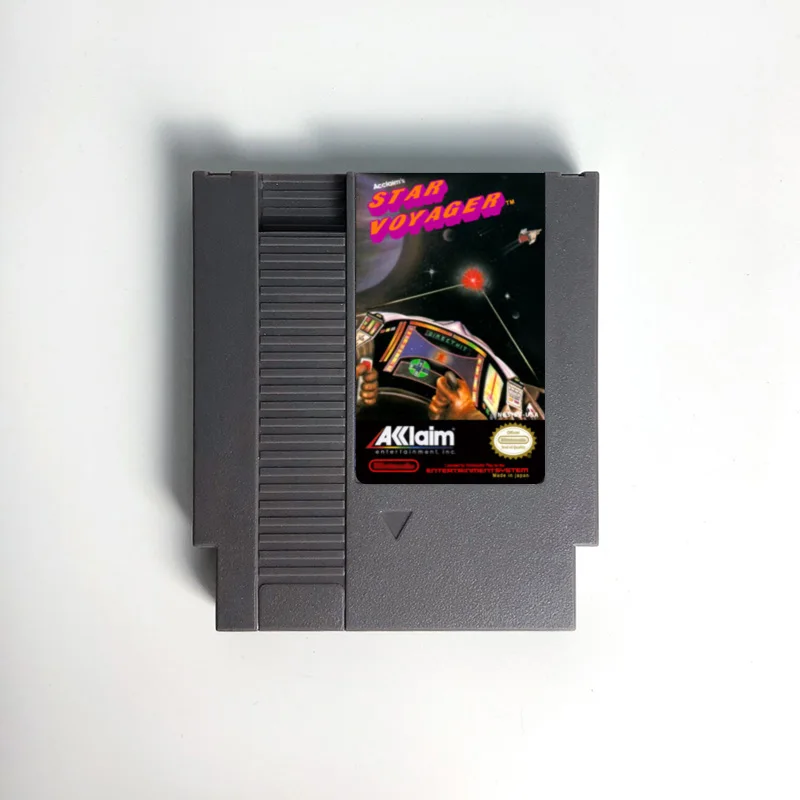 

Star Voyager Game Cartridge For NES Console 72 Pin