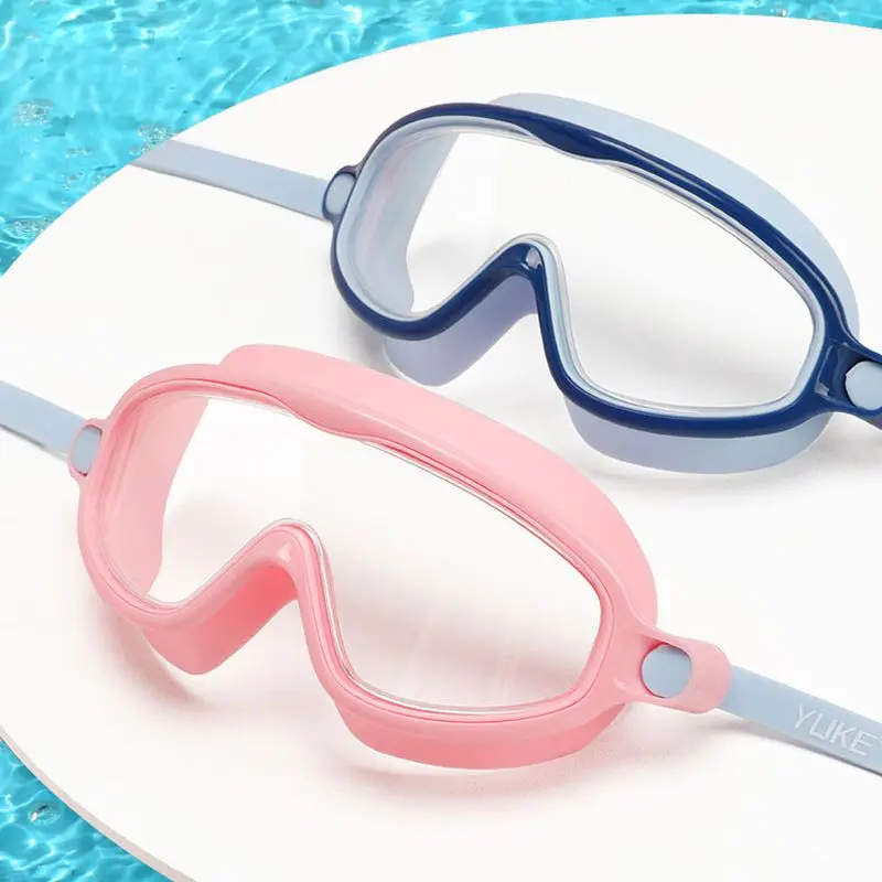 

Children Professional Swimming Goggles Waterproof Anti-fog UV Diving Glasses for Boys/Girl Kids Soft Silicone Underwater Eyewear