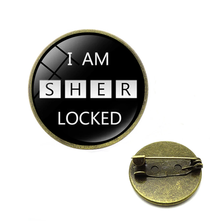 Новинка Винтажная брошь Шерлок Холмс Бенедикт булавки антикварная мода для