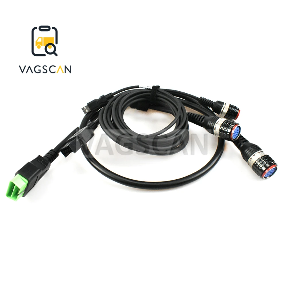 VOCOM 88890300 и II адаптер (88894000) 8-штыревой 88890306 + OBD2 OBDII USB 88890305 Диагностический кабель
