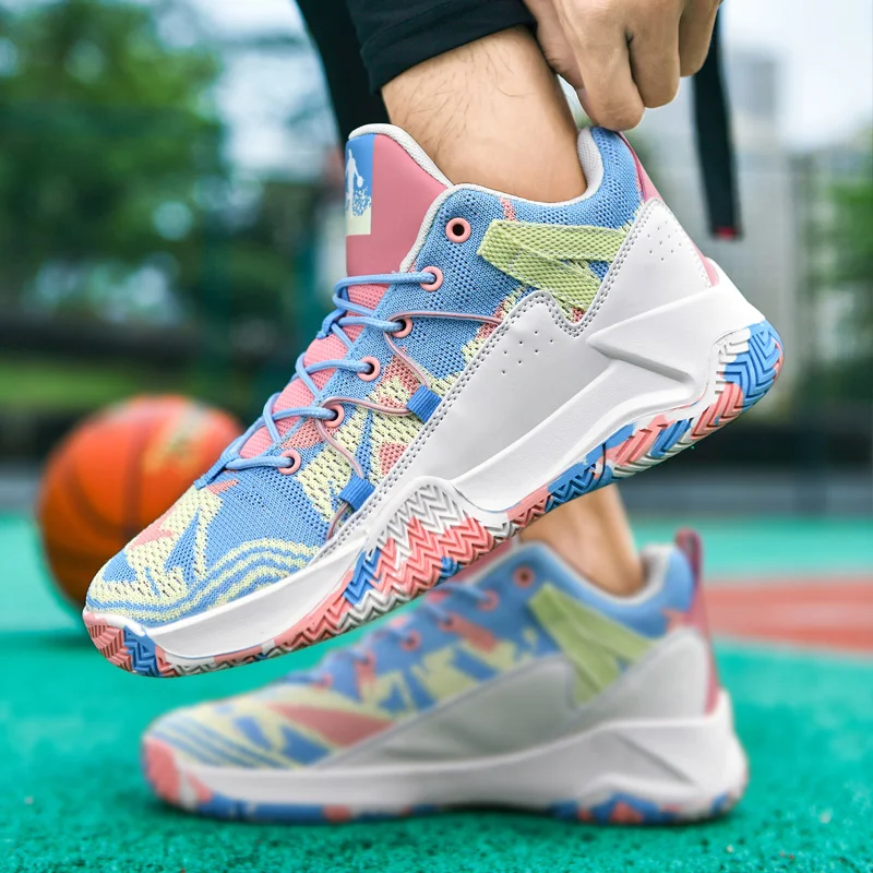 

Кроссовки унисекс спортивные, модная дышащая Уличная обувь для баскетбола, повседневные