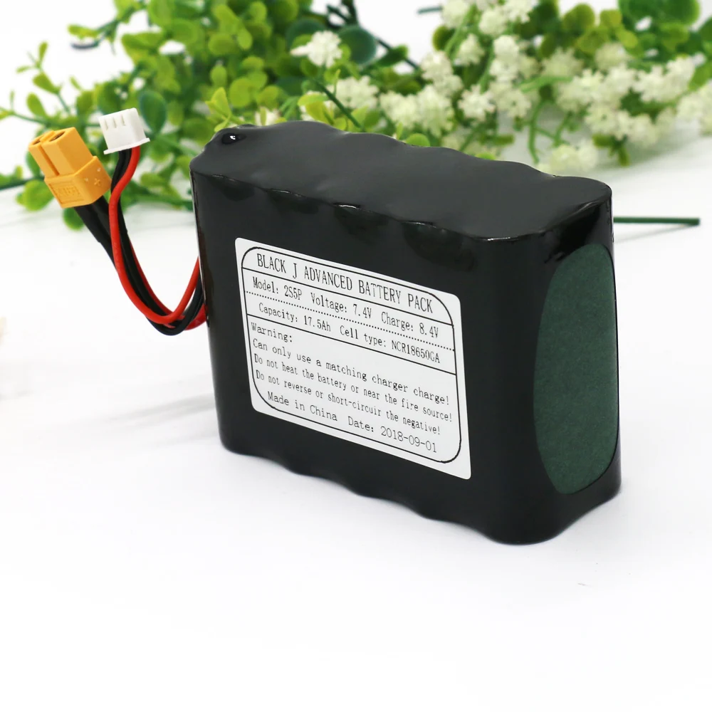 Aluoka Бла (беспилотный летательный аппарат Перезаряжаемые Li Ion Батарея 7 4 V/8 V 17.5Ah 2S5P