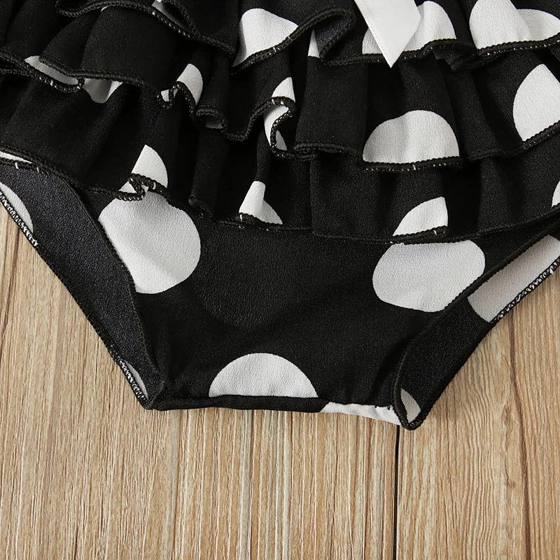 

Rorychen Newborn Infant Baby Girls Clothes Sets 2Pcs Cotton Polka Dot Printed Summer Romper+Shorts Baby Girls Clothes