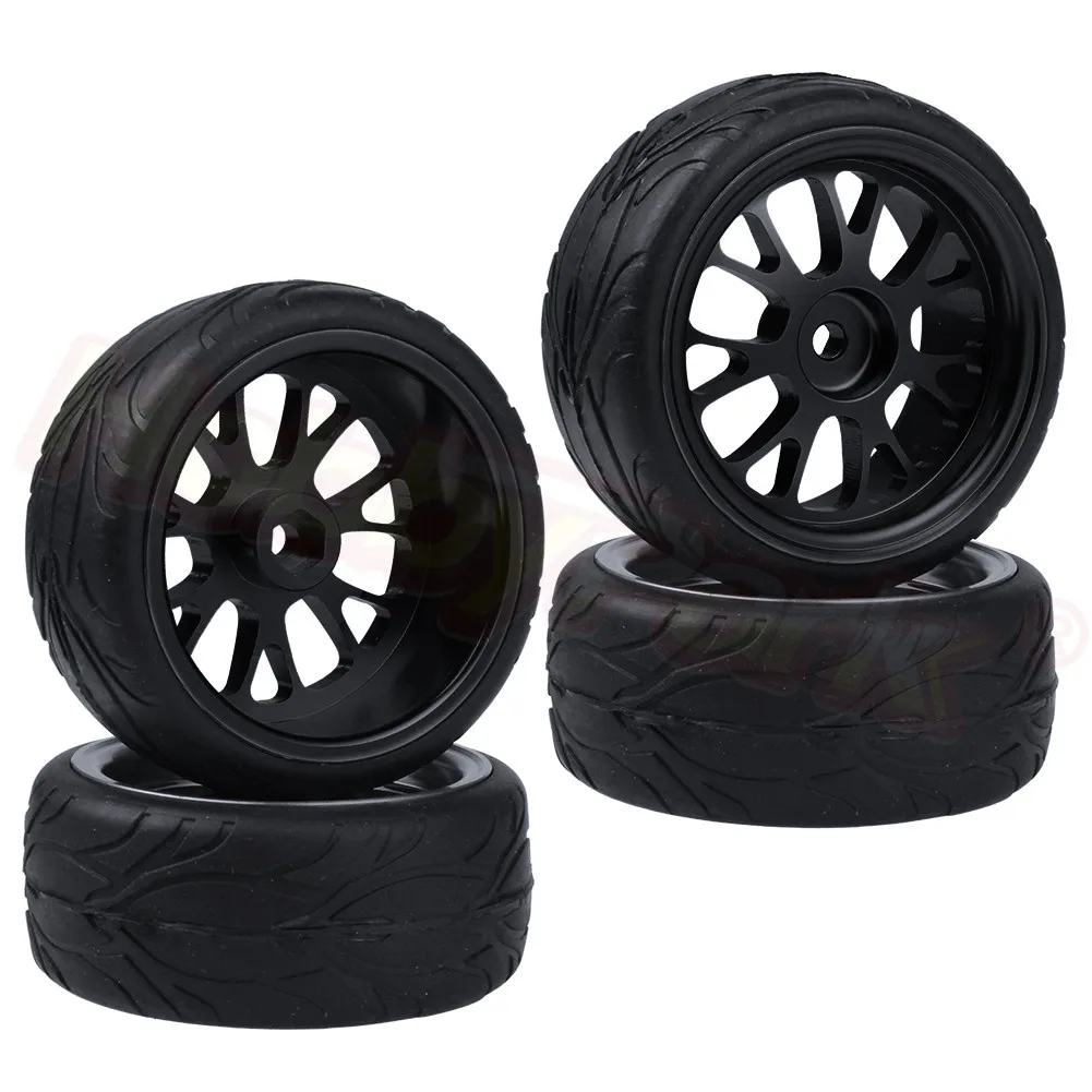 4 шт. 63x26 мм RC алюминиевые колеса и шины для WLtoys A959 A949 A969 A979 A959B A969B A979B 1/18 автомобилей