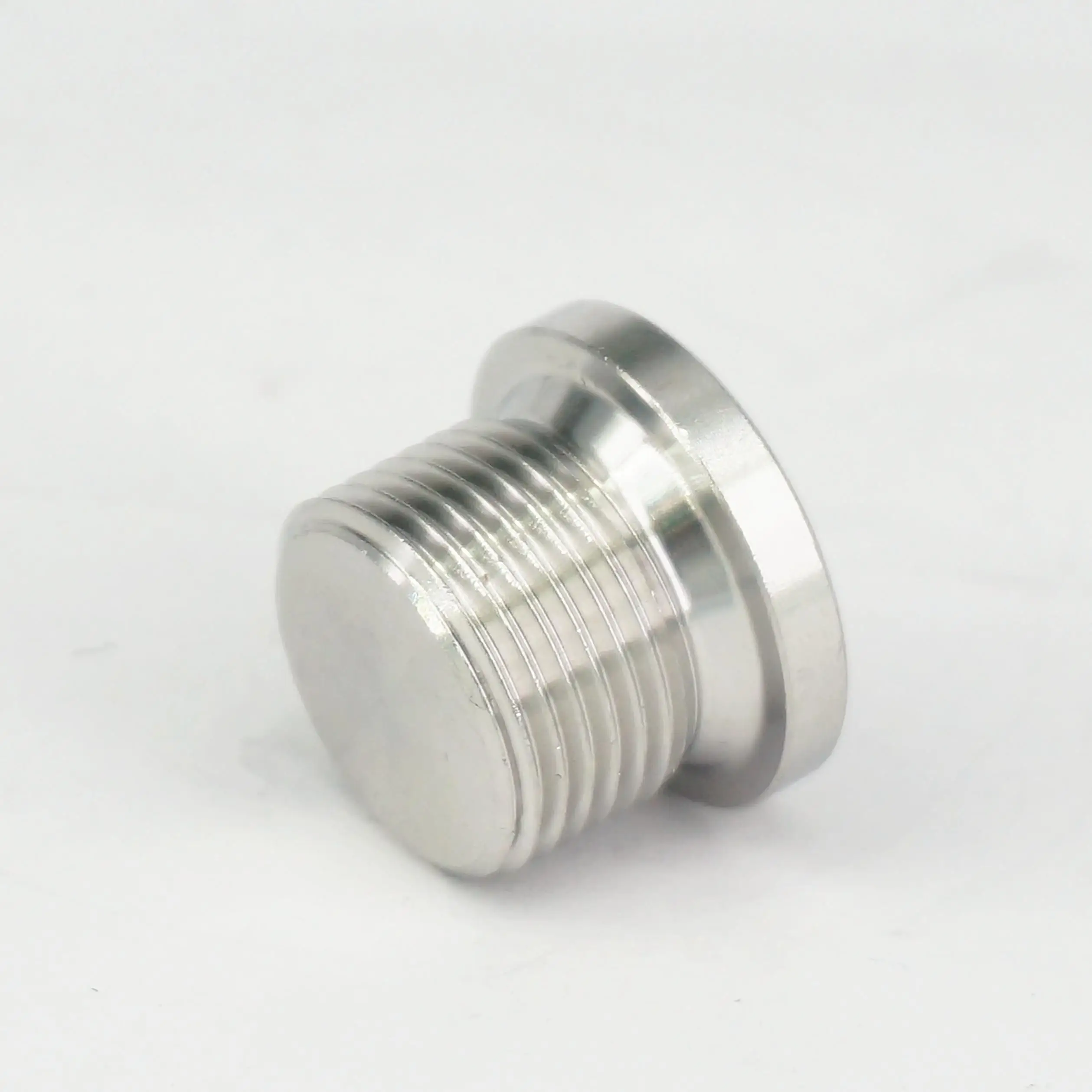 M20x1.5мм штекер SS304 нержавеющая сталь потайная Торцевая вилка с фланцем внутренняя